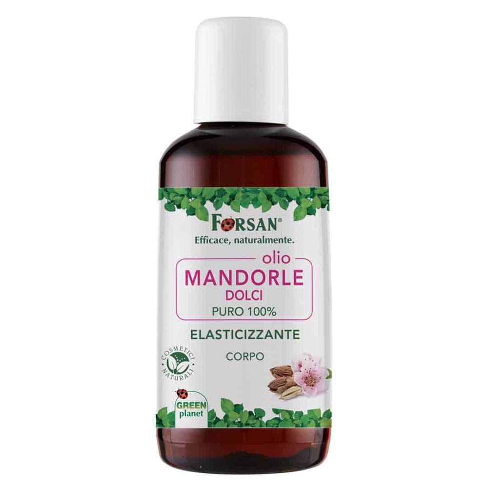 Forsan Olio Mandorle Dolci Puro 100% Elasticizzante, 250ml