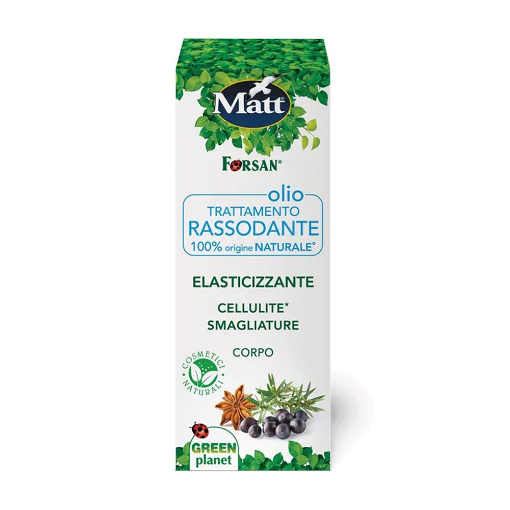 Forsan Olio Trattamento Rassodante Elasticizzante Cellulite e Smagliature, 100ml