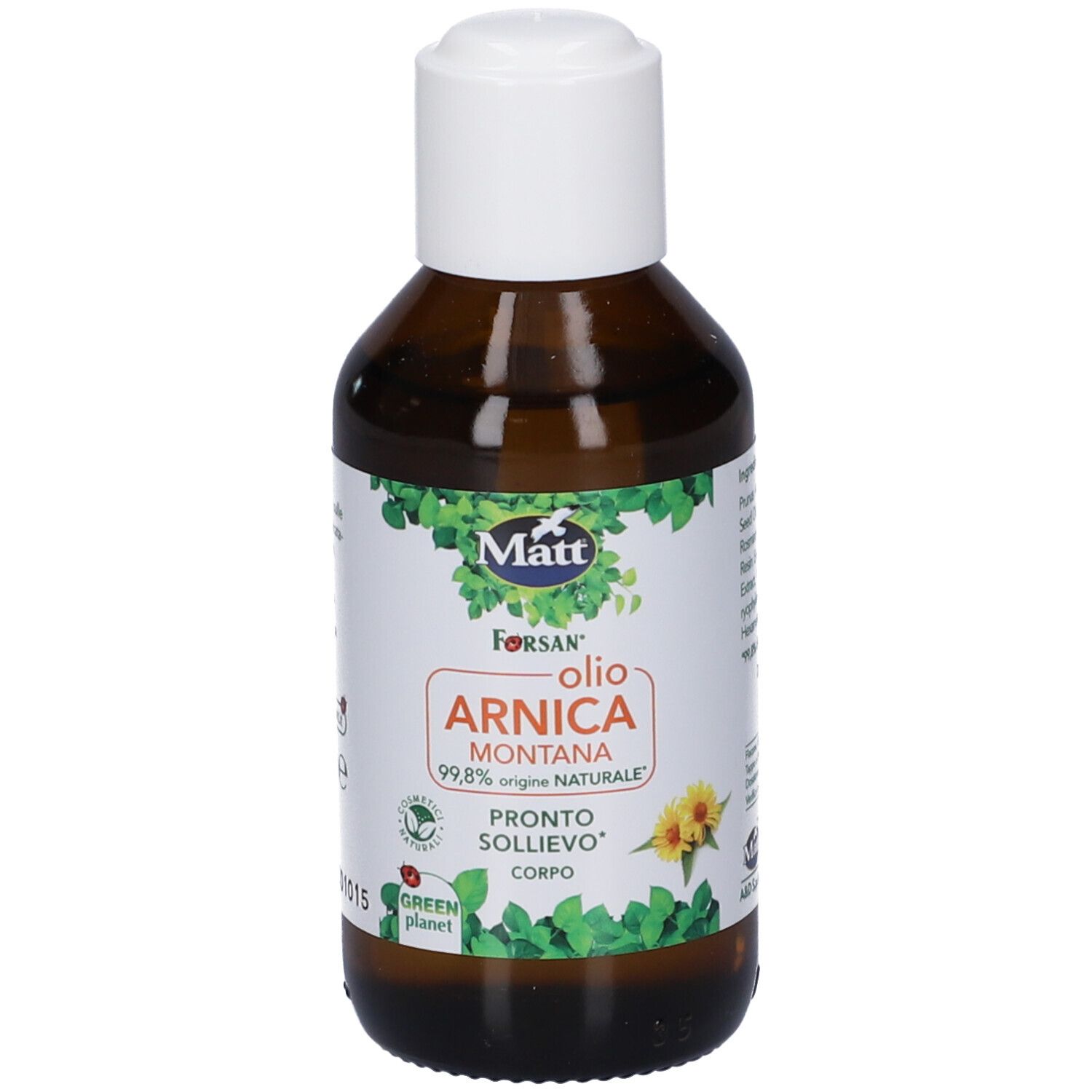 Forsan Olio Arnica Affaticamento Muscolare, 100ml