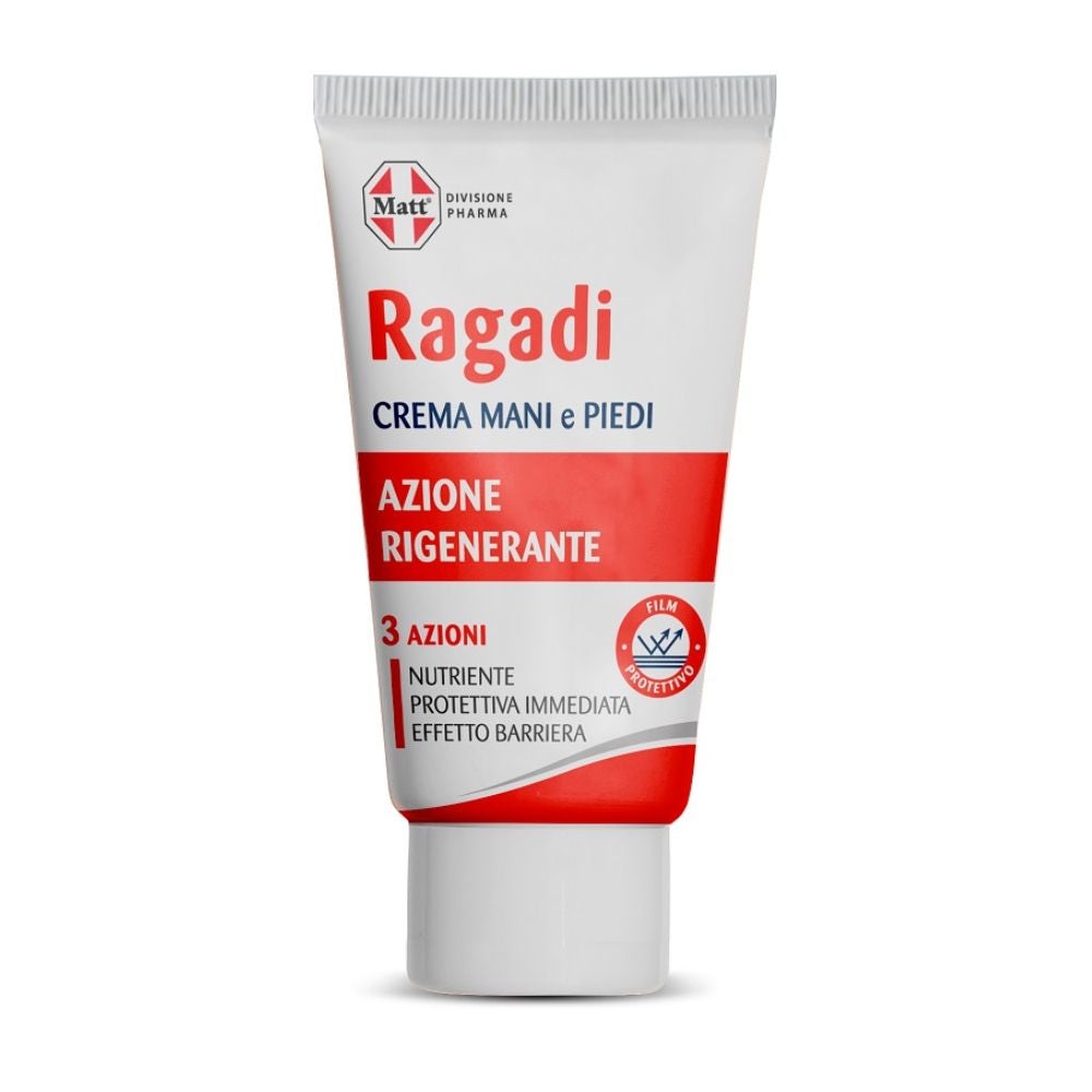 Matt Ragadi Crema Mani e Piedi Azione Rigenerante, 75ml