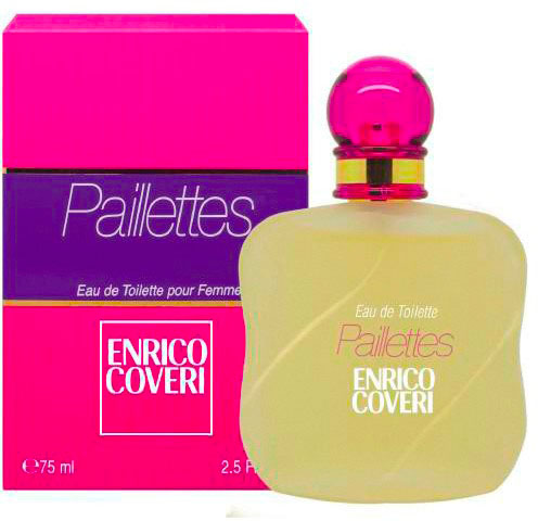 Enrico Coveri Paillettes Eau De Toilette Donna Natural Spray 75ml