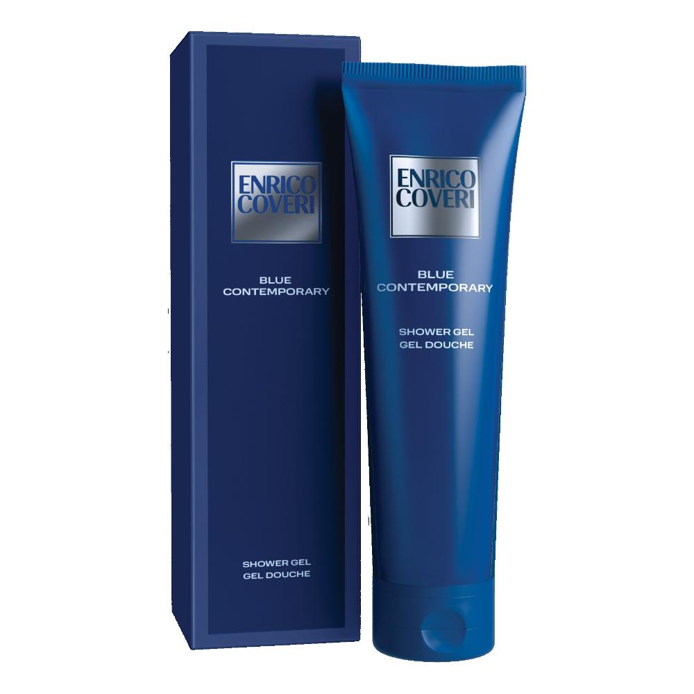 Enrico Coveri Blue Contemporary Gel Doccia Uomo, 300ml