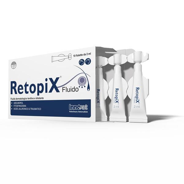 Innovet Retopix Fluido Dermatologico Idratante Lenitivo Cani e Gatti 10 Fialette