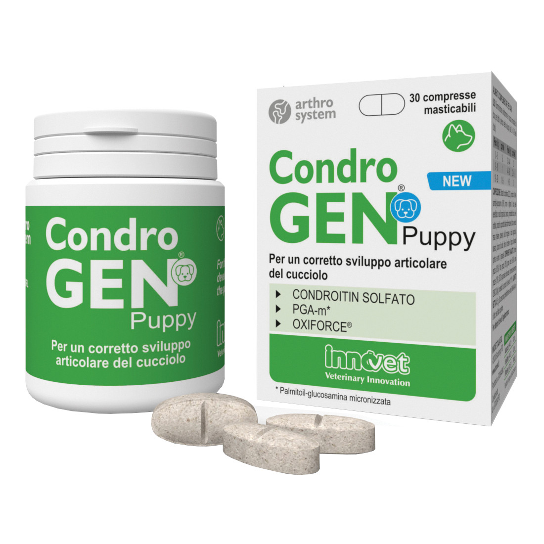 Condrogen Puppy 30 Compresse Masticabili