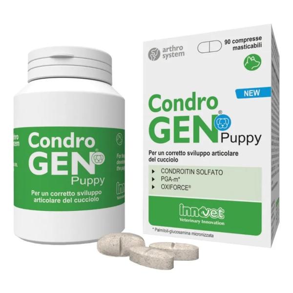 Condrogen Puppy Mangime Complementare Articolazioni Cuccioli 90 Compresse
