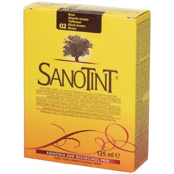 Sanotint Classic Tinta per Capelli Colore Bruno 02 125ml