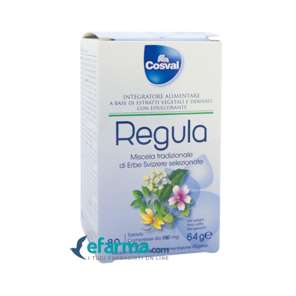 Regula Tradizionale Miscela di Erbe Svizzere Integratore Intestinale 80 Tavolette