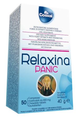 Relaxina panic 50 capsule — confronto prezzi