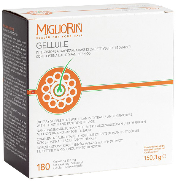 Migliorin Gellule 140,8 g Capsule
