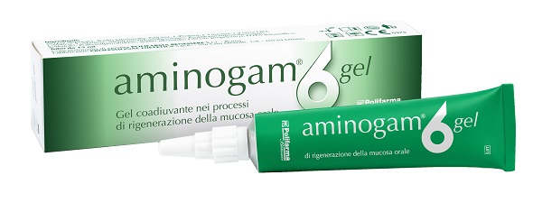 Aminogam 6 Gel Coadiuvante Nei Processi Di Rigenerazione Dlla Mucosa Orale 15ml