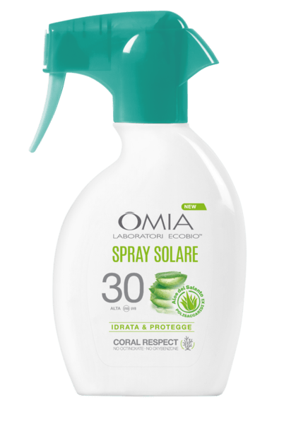 Solari Omia ECOBIO Aloe Trigger SPF 30 Coral Respect 200 ml Crema solare
