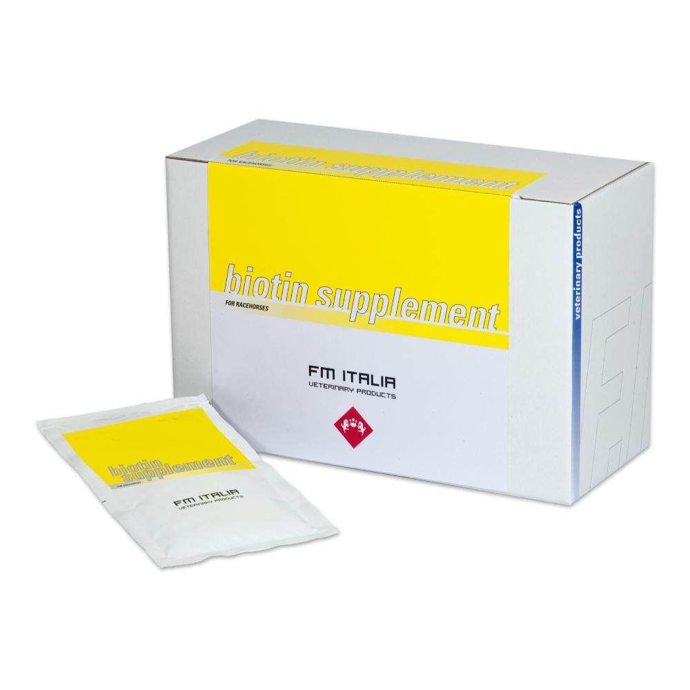 BIOTIN SUPPLEMENT EQUINI SOSPENSIONE ORALE BUSTINE 30x30GR - FM ITALIA
