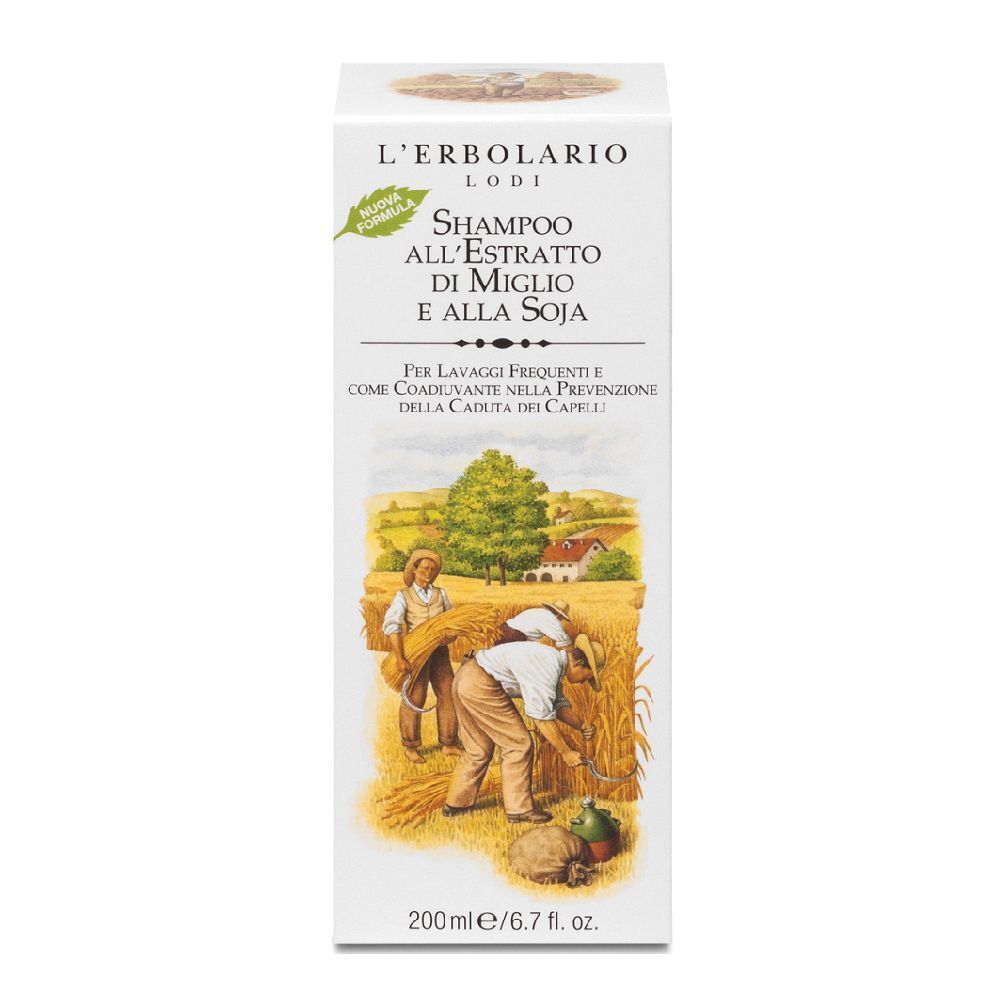 L`Erbolario Shampoo Miglio e Soja 200 ml — confronto prezzi