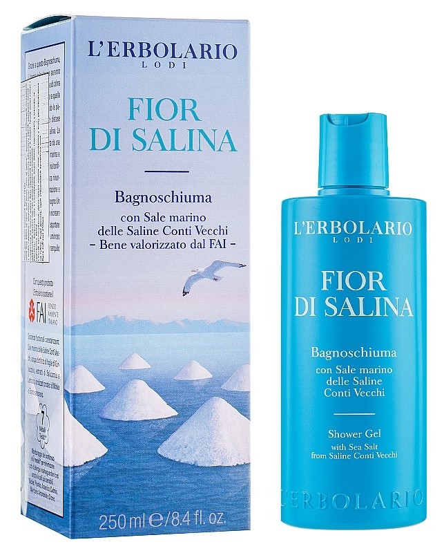 L'erbolario Fior Di Salina Bagnoschiuma 250ml — confronto prezzi