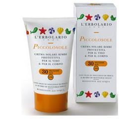 L'Erbolario Piccolo Sole Crema Solare Bambini SPF30 125 ml