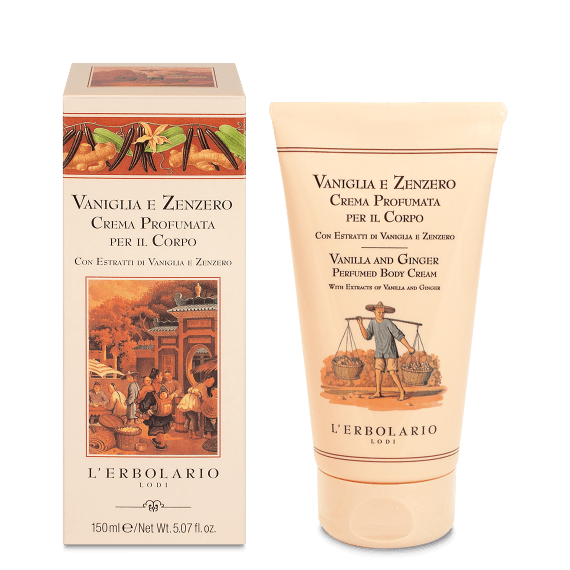 L'erbolario Vaniglia E Zenzero Crema Corpo Con Fragranza Speziata Azione Idratante 150ml