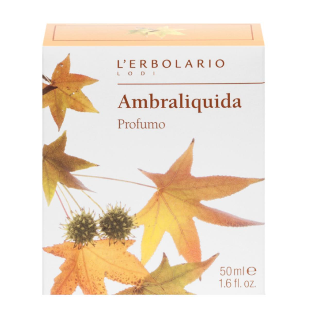 L'erbolario Ambraliquida Profumo Unisex Natural Spray 50ml