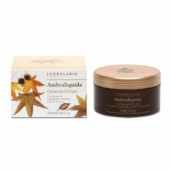 Ambraliquida Crema corpo Emolliente e antirilassamento 250 ml