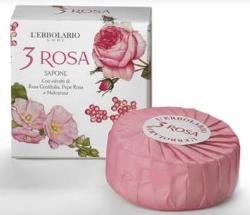 L'Erbolario 3 Rosa Sapone Profumato 100 g