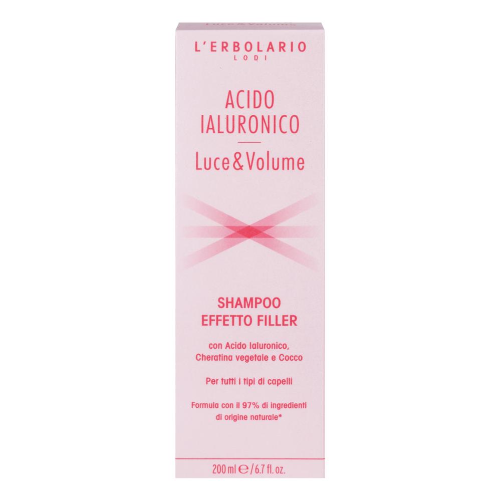 L`Erbolario Shampoo Effetto Filler Acido Ialuronico Luce&Volume 200 ml
