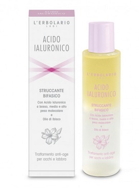 L'Erbolario Acido Ialuronico Struccante Bifasico 125 ml Detergente