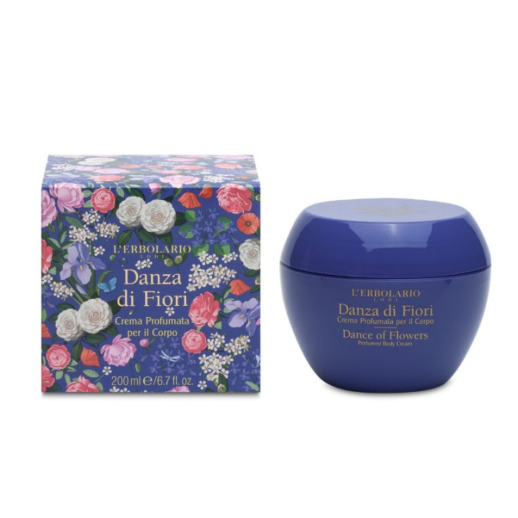 Lerbolario Danza Fiori Crema Corpo Profumata 200ml