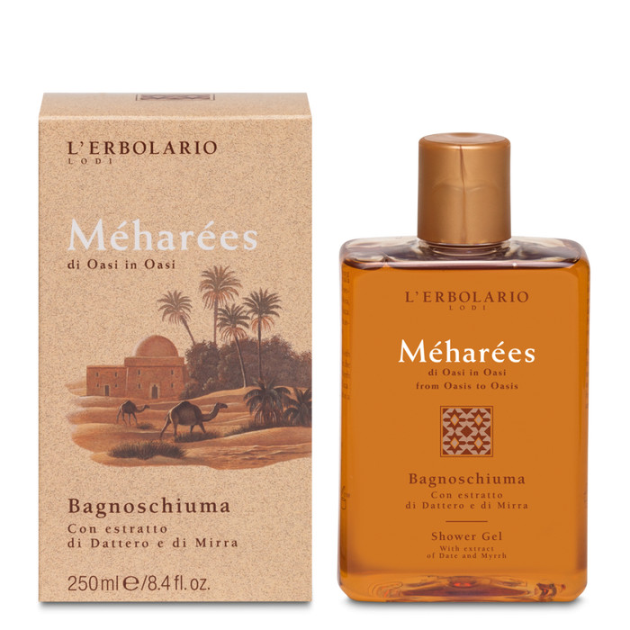 L'Erbolario Meharees Bagnoschiuma 250 ml Schiuma da bagno