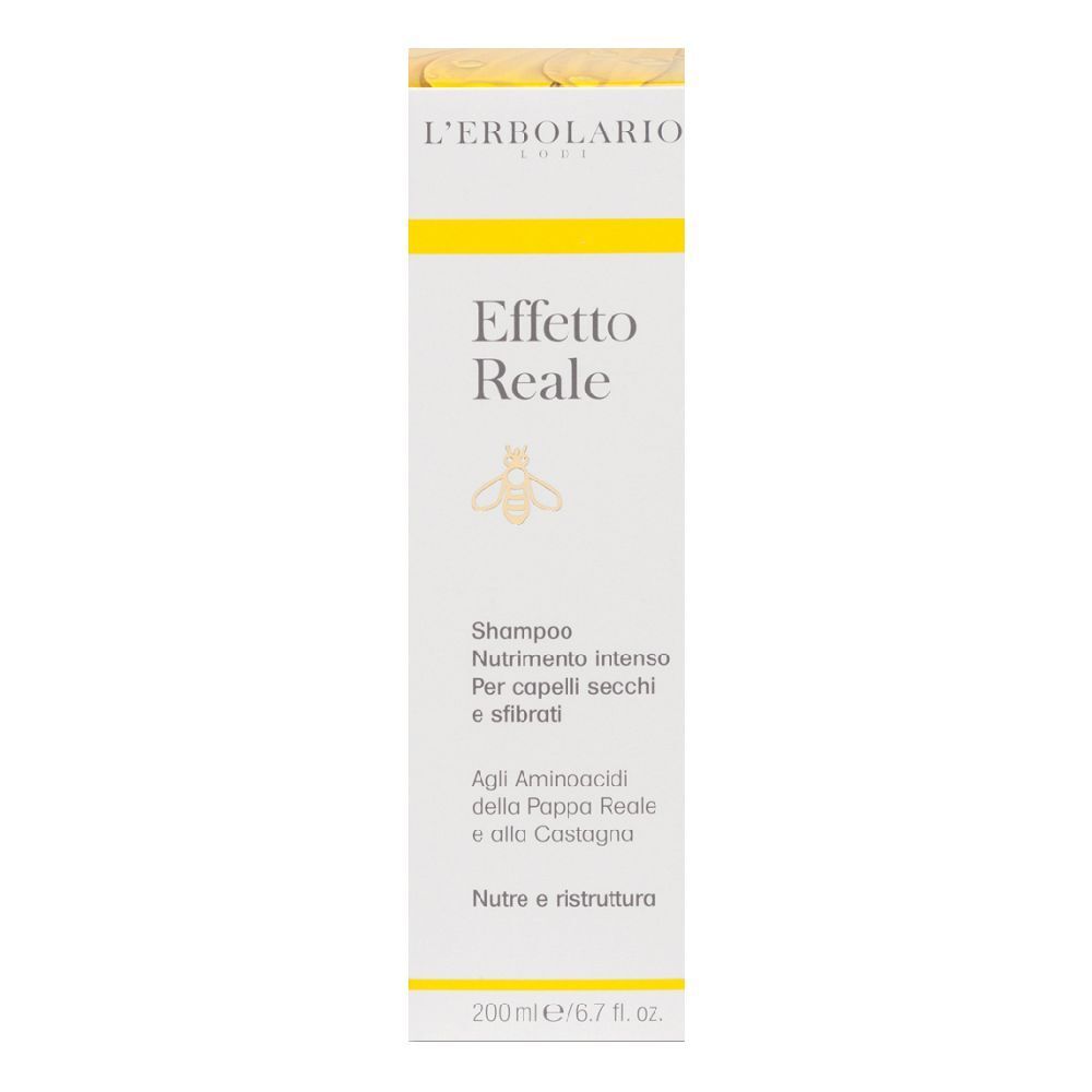 Effetto Reale Shampoo Nutriente Capelli Secchi 200ml - L'ERBOLARIO