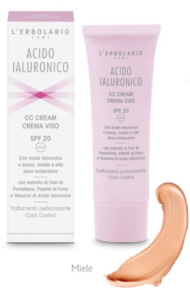 Acido ialuronico cc cream miele spf20 50 ml