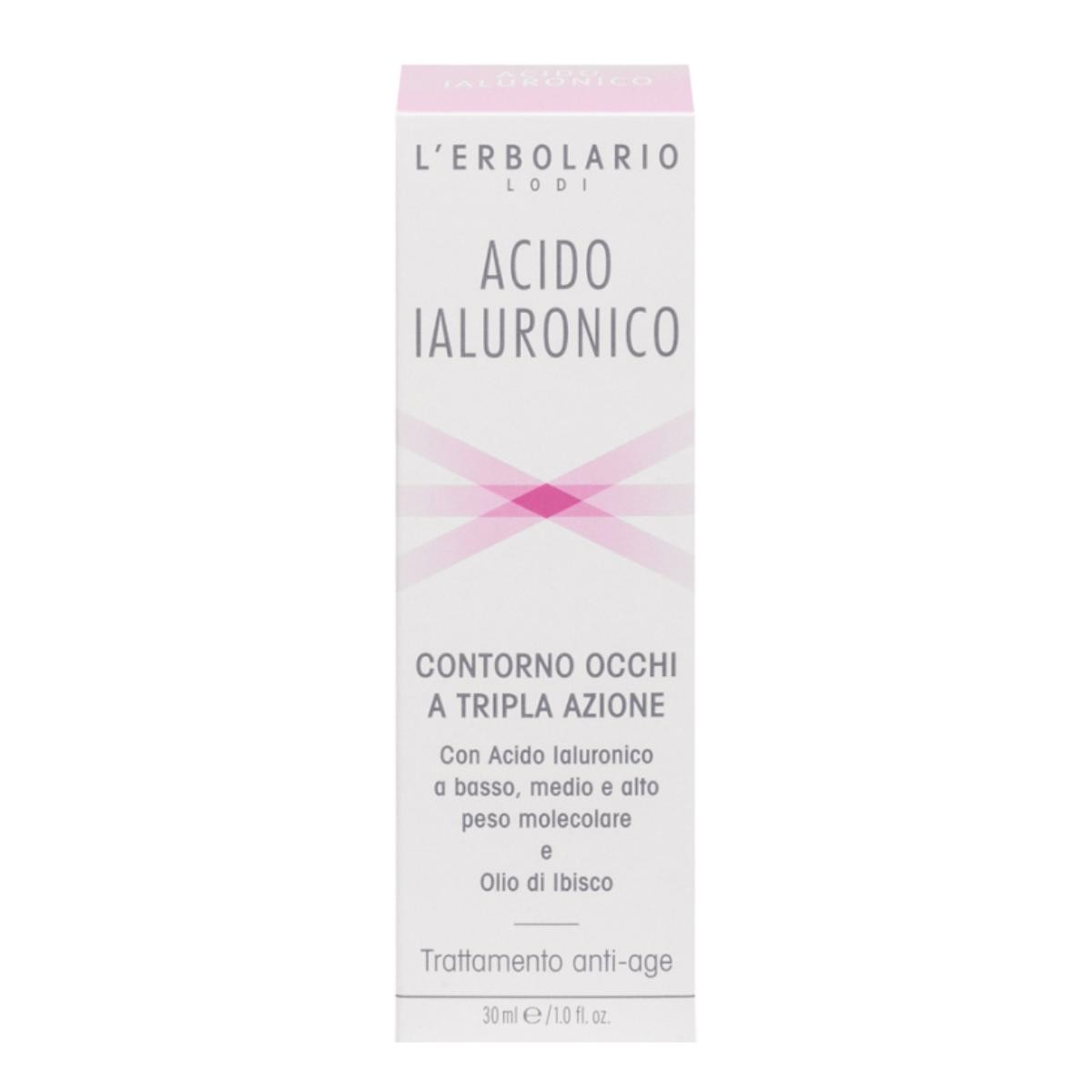 Acido ialuronico contorno occhi tripla azione 30 ml