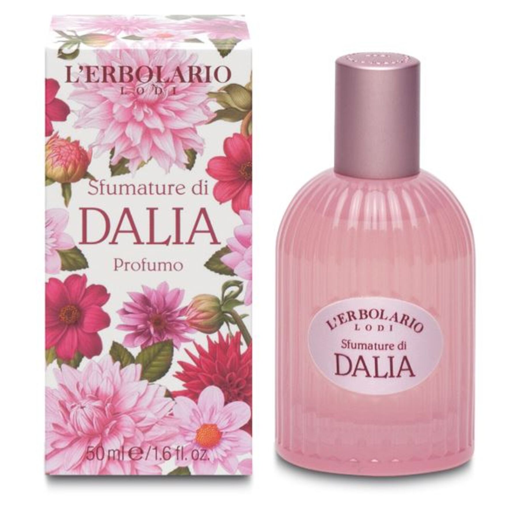 L'Erbolario Sfumature di Dalia - Profumo femminile dalle note agrumate e fiorite, 50 ml
