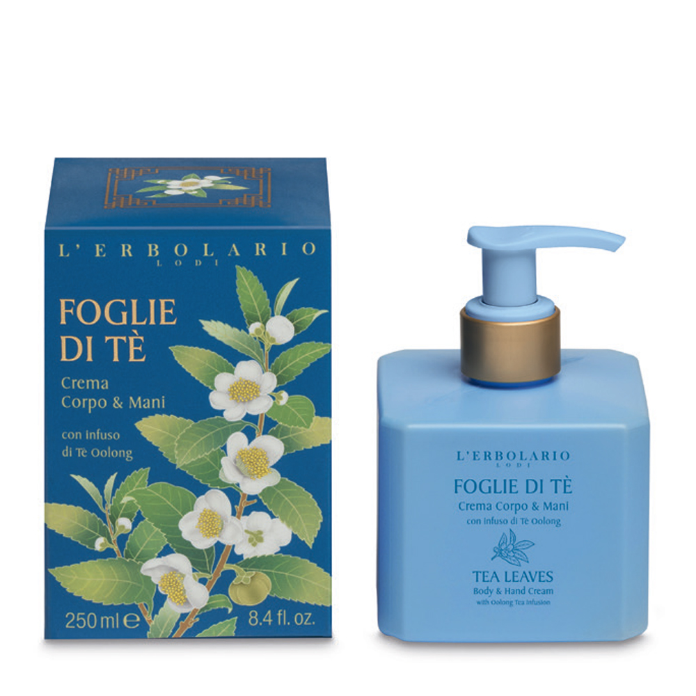 Foglie di te' crema corpo mani 250 ml
