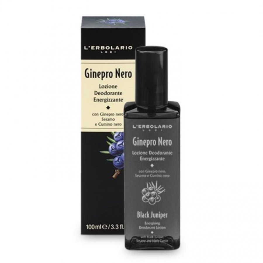 Ginepro nero lozione deodorante energizzante 100 ml — confronto prezzi