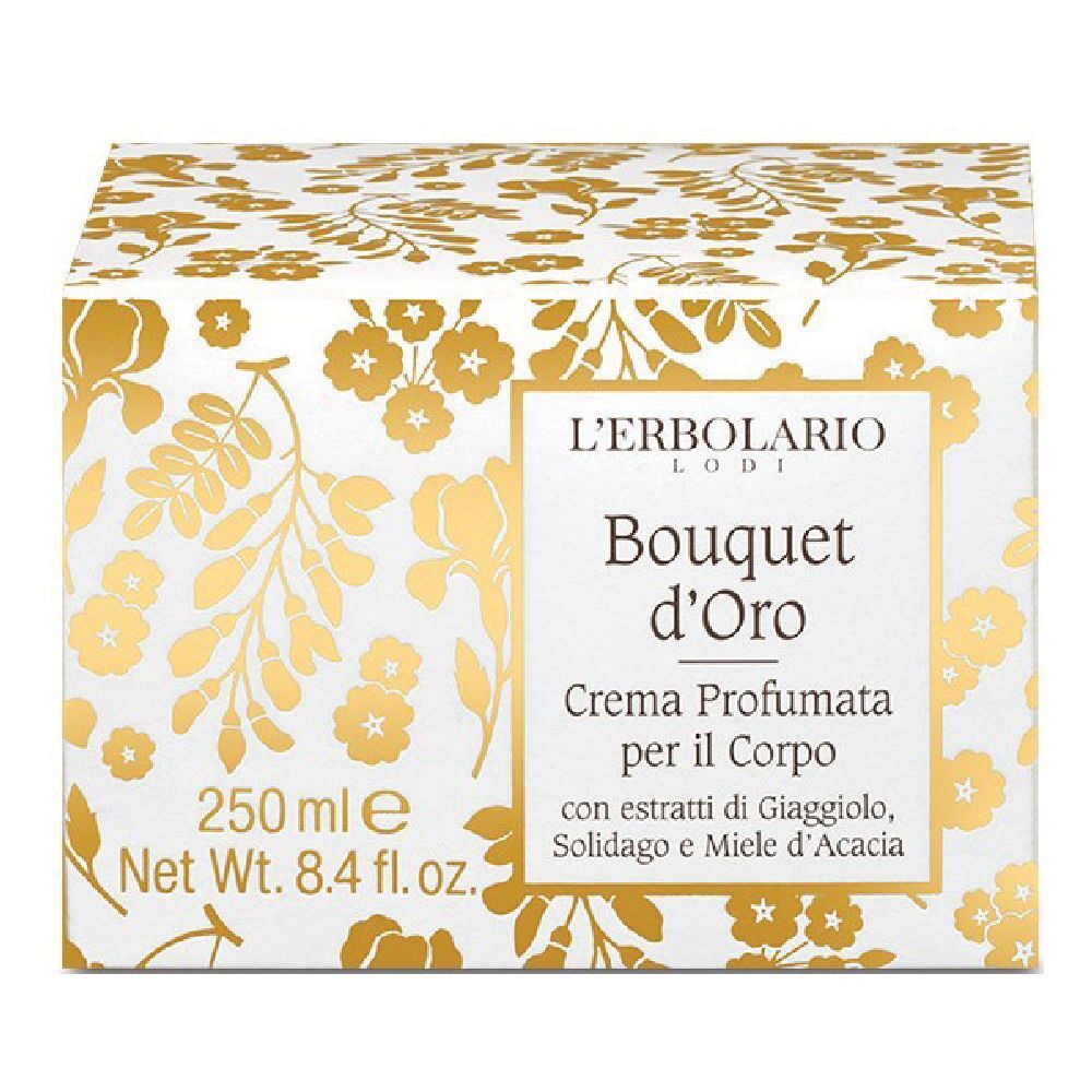 L´Erbolario Crema Profumata per il Corpo Bouquet d'Oro 250 ml la pelle