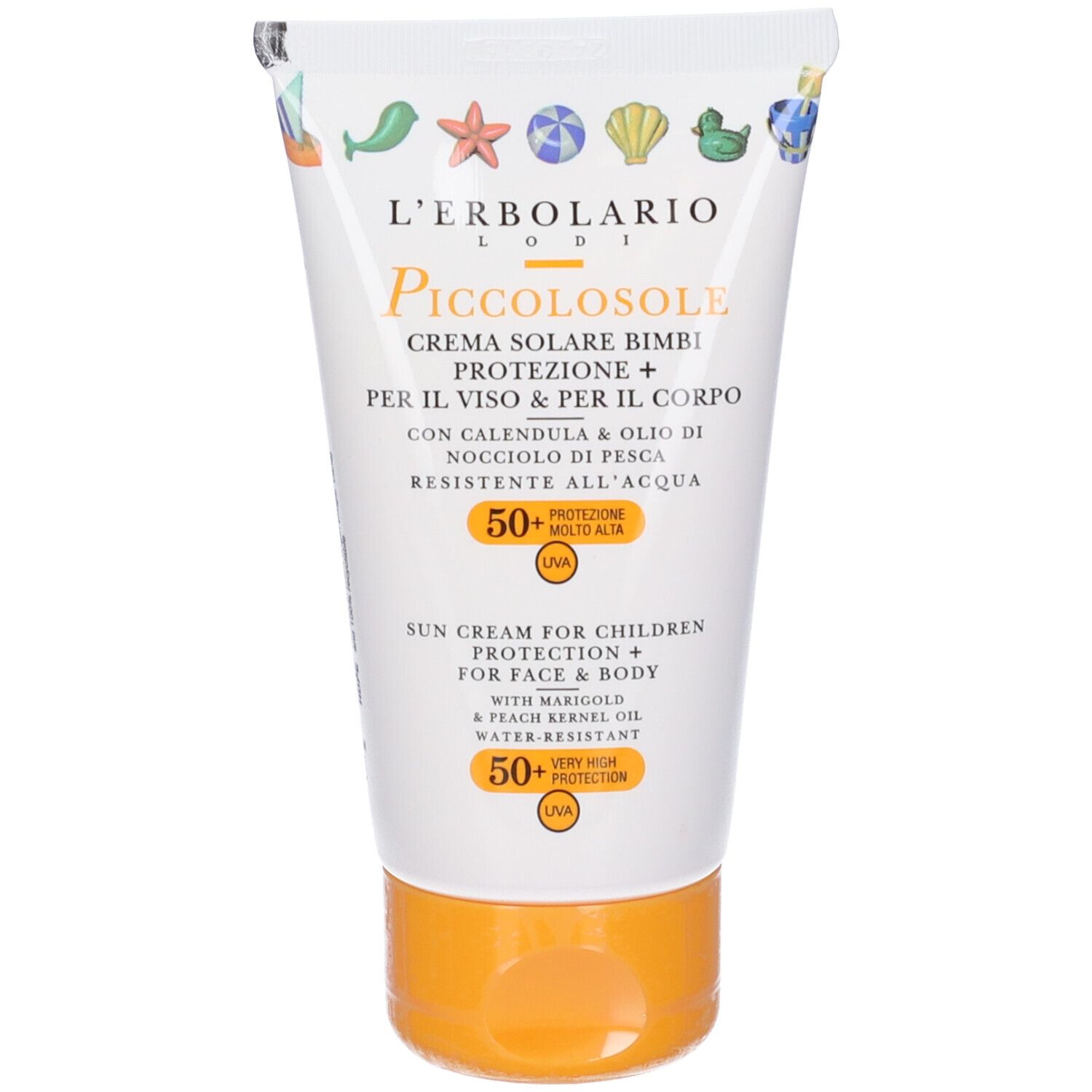 L'Erbolario Solari - Piccolosole Crema Solare Bimbi SPF50+, 75ml
