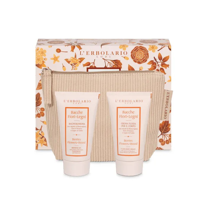 Beauty Pochette Biancospino con Bagnoschiuma e Crema Corpo - L'Erbolario — confronto prezzi