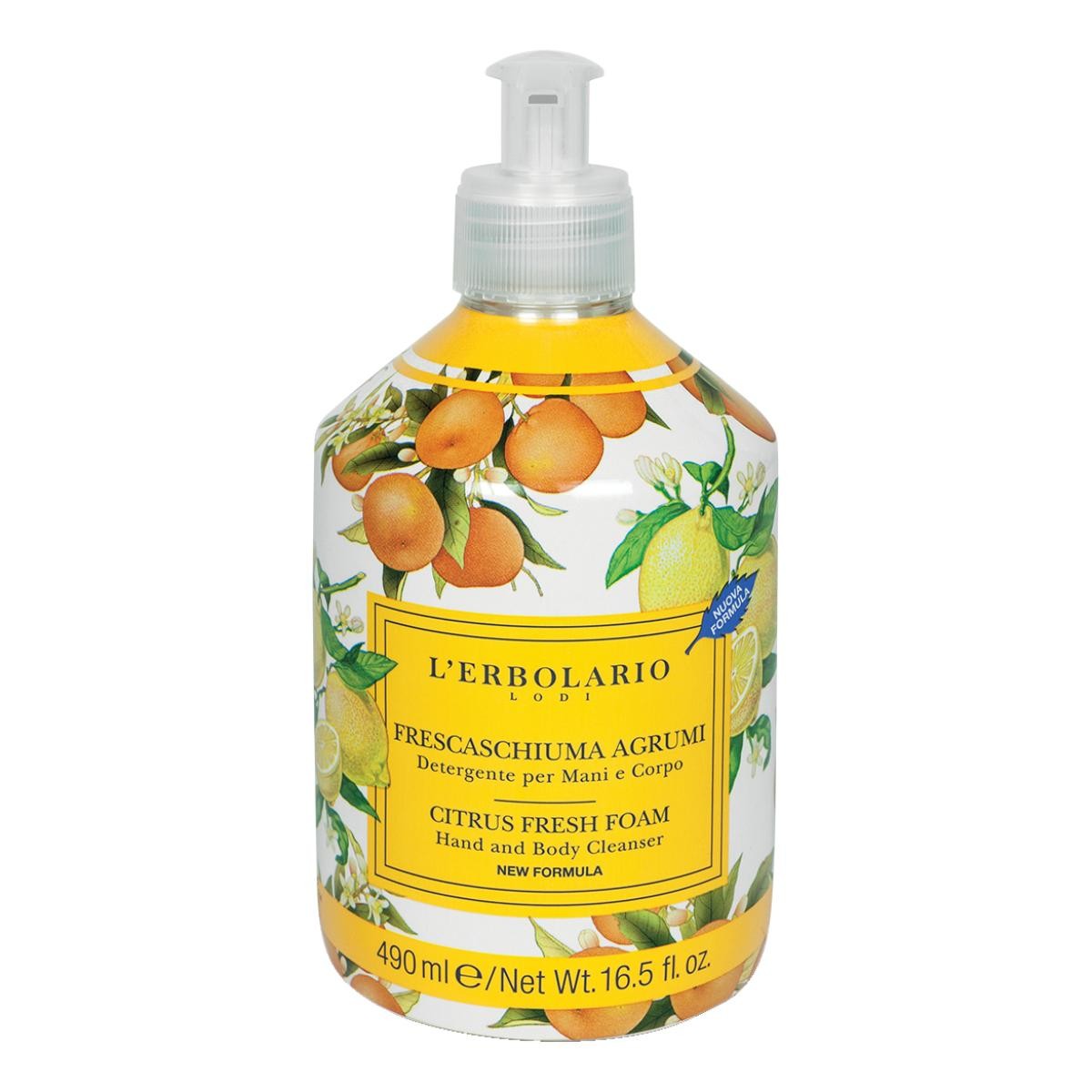 L'erbolario Frescaschiuma Agrumi Detergente Per Mani E Corpo 490ml — confronto prezzi