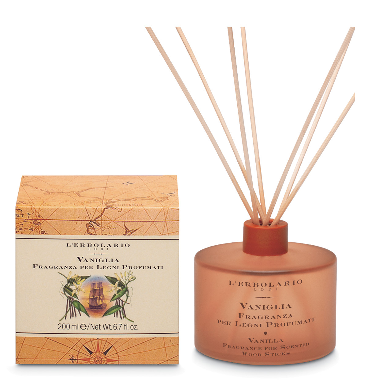 Fragranza Ambiente Vaniglia Legni Profumati 200 ml - L'Erbolario — confronto prezzi