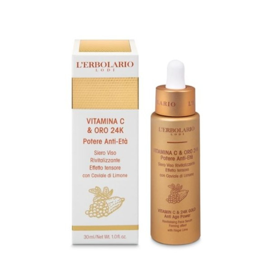 Siero Viso Vitamina C e Oro Rivitalizzante 30ml - L'Erbolario — confronto prezzi