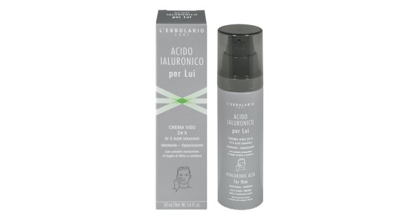 Acido ialuronico per lui crema viso 50 ml