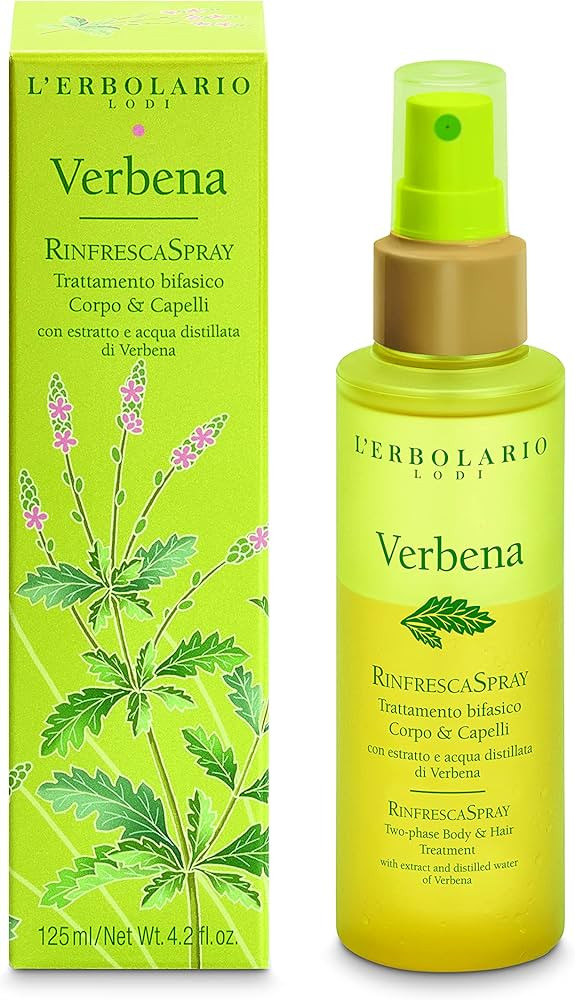Verbena Rinfrescante Spray Bifasico Corpo e Capelli 125 ml - L'ERBOLARIO — confronto prezzi