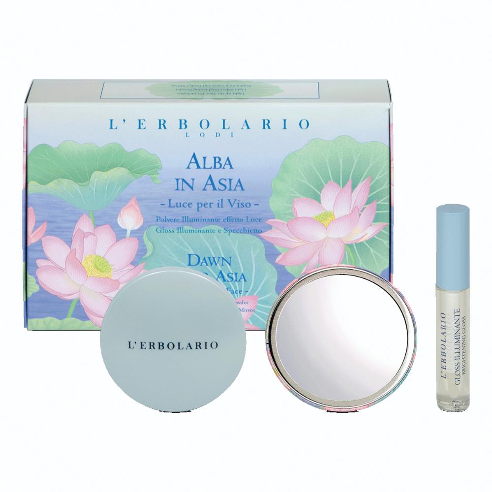 L'Erbolario - Alba In Asia Kit Luce Per Il Viso Confezione 3 Pezzi