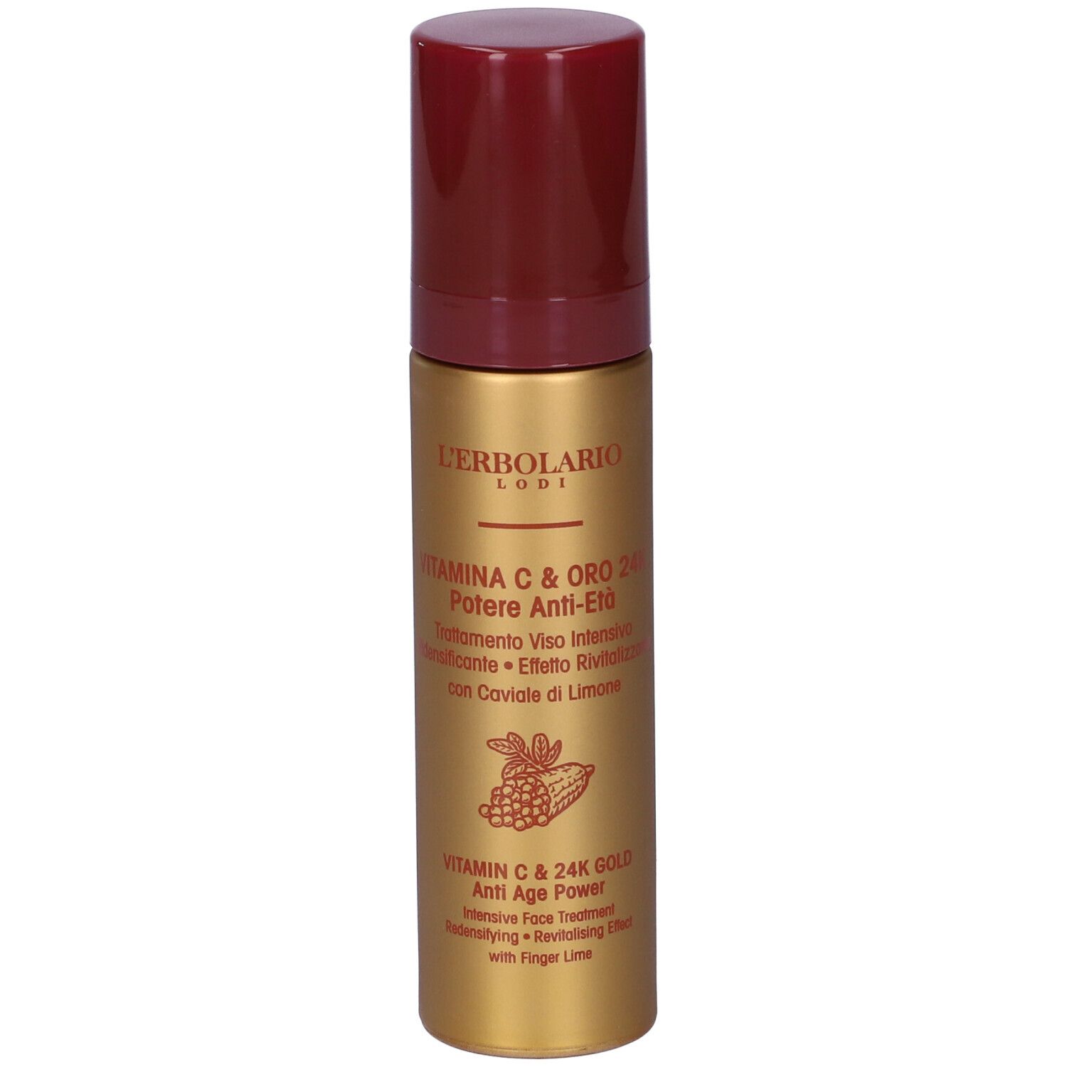 L`Erbolario Trattamento Viso Vitamina C & Oro 24K 50 ml Emulsione