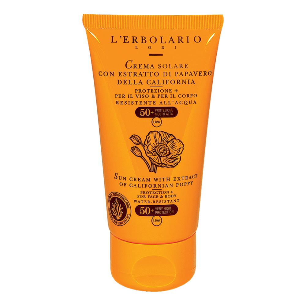 L`Erbolario Crema Solare Viso e Corpo SPF 50+ 75 ml solare