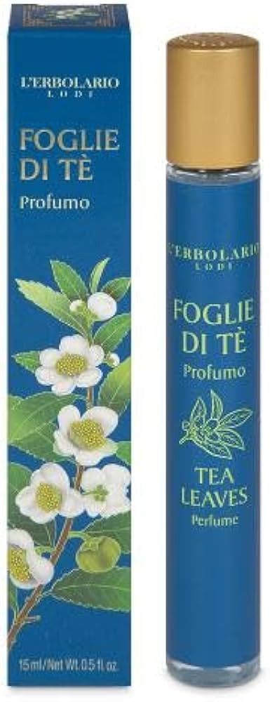 Profumo Foglie di Tè Unisex Agrumato Fiorito 15ml - L'Erbolario