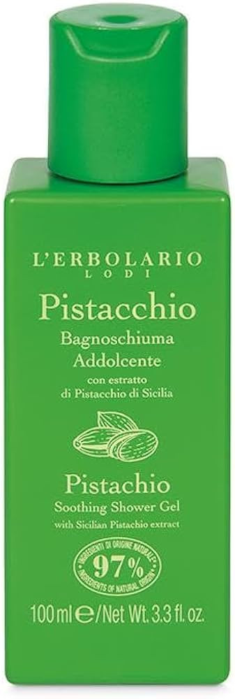 Bagnoschiuma Addolcente Pistacchio 100ml - L'Erbolario