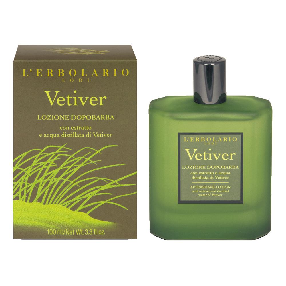 L'Erbolario Vetiver - Lozione Dopobarba, 100ml