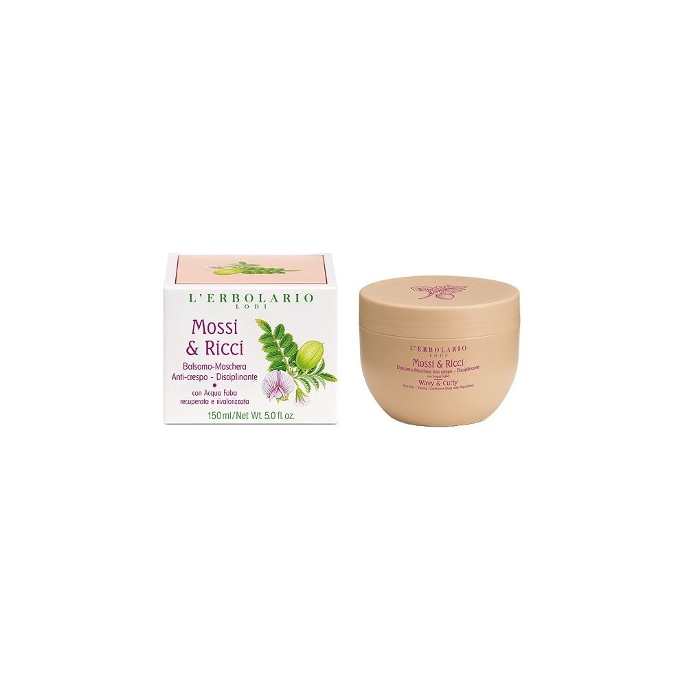 L'Erbolario Mossi & Ricci - Balsamo Maschera Anti-crespo Disciplinante, 150ml — confronto prezzi