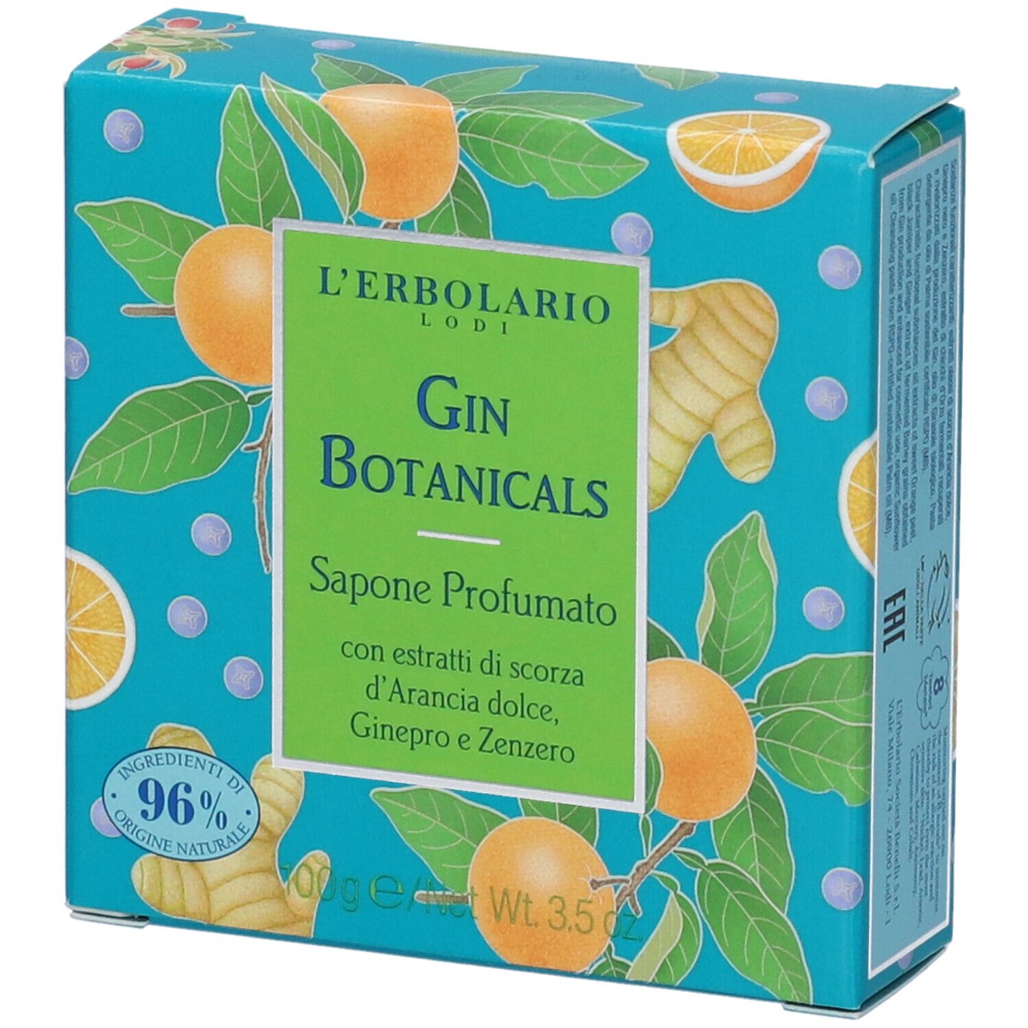 L´Erbolario Sapone Profumato Gin Botanicals 100 g