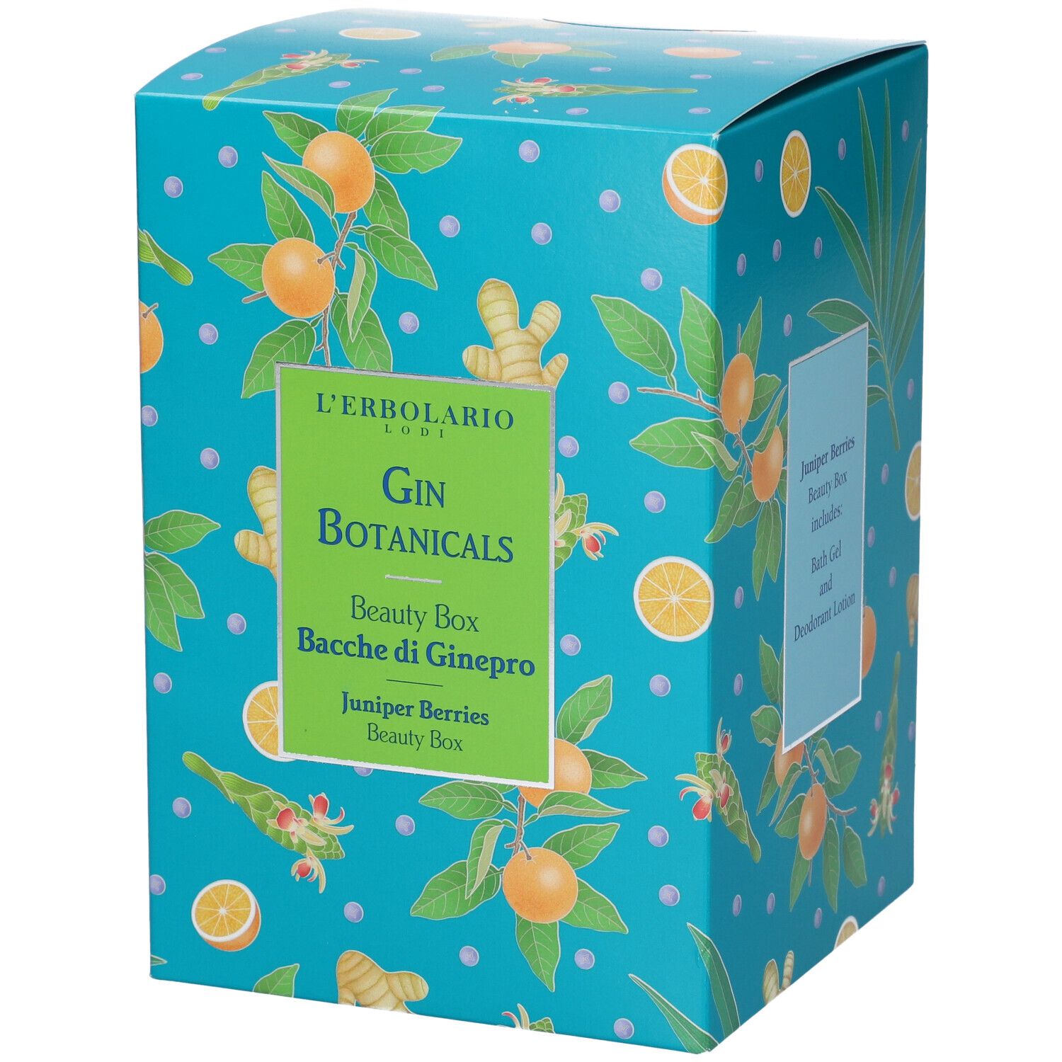 L'Erbolario Gin Botanicals Cofanetto corpo rinfrescante con bagnogel e deodorante, 300ml + 100ml — confronto prezzi